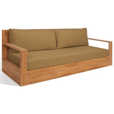 Alder & Ore Juaneta Outdoor Patio Sofa - Color: Brown