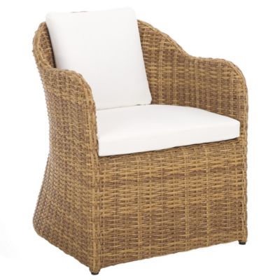 Alder & Ore Brenner Outdoor Dining Chair in White