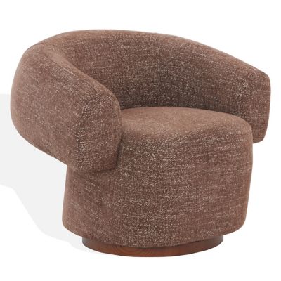 Alder & Ore Keriva Swivel Chair in Brown