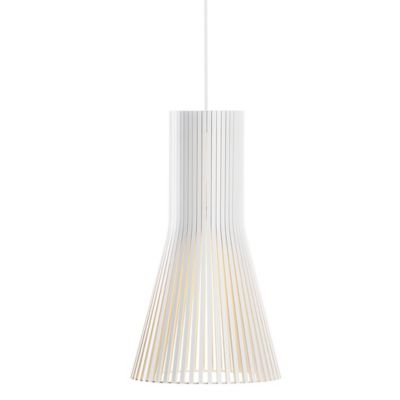 Secto Design Secto 4201 Pendant Light - Color: White - Size: 1 light - 4201