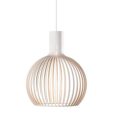 Secto Design Octo 4241 Pendant Light - Color: White - Size: 1 light - 4241W