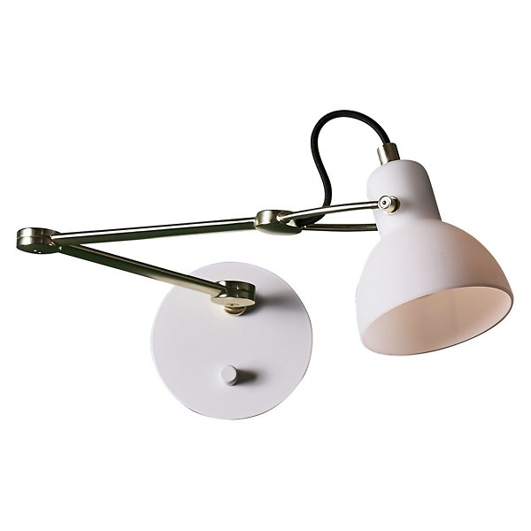 Seed Design Laito Swing Arm Wall Sconce SQ 793WA GLS