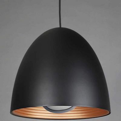 Pendant Lamp Jazz Top Hat Aluminum Outside Black Inside Golden Lamp High Quality 