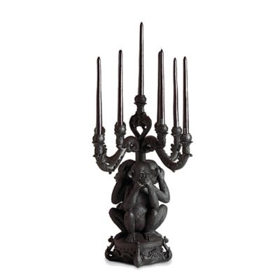 Giant Burlesque, The No Evil Monkeys Chandelier