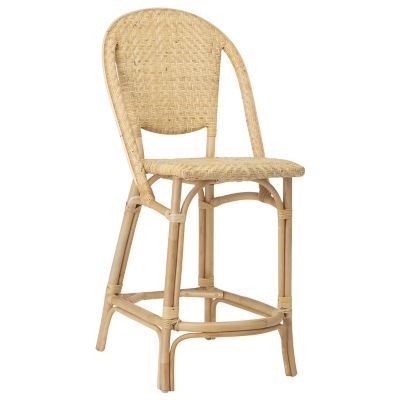 Sika Design Alanis Rattan Stool - Color: Beige - Size: Counter - 1058U