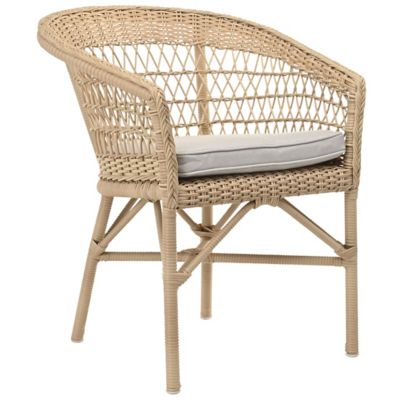 Sika Design Emma Outdoor Dining Chair - Color: Brown - KIT-9197U-32000-0023