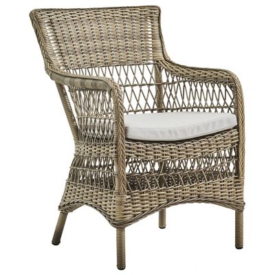 SIK2182055 Sika Design Marie Outdoor Arm Chair - Color: Brown sku SIK2182055