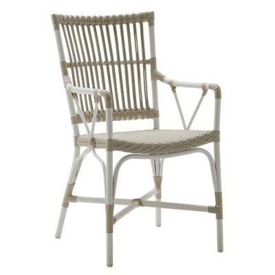 SIK2182336 Sika Design Piano Outdoor Armchair - Color: White  sku SIK2182336