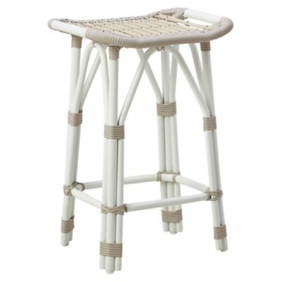 Sika Design Salsa Outdoor Stool - Color: White - Size: Bar - SD-E106-DO