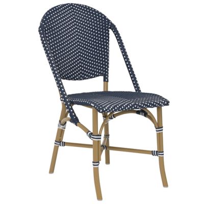 Sika Design Sofie Alu-Rattan Outdoor Chair - Color: Blue - 7166WHLU5