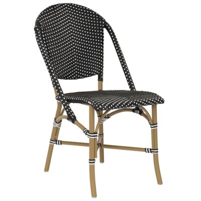 Sika Design Sofie Alu-Rattan Outdoor Chair - Color: Black - 7166WHBL5