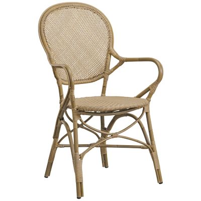 SIK2537007 Sika Design Rossini Outdoor Arm Chair - Color: Bro sku SIK2537007