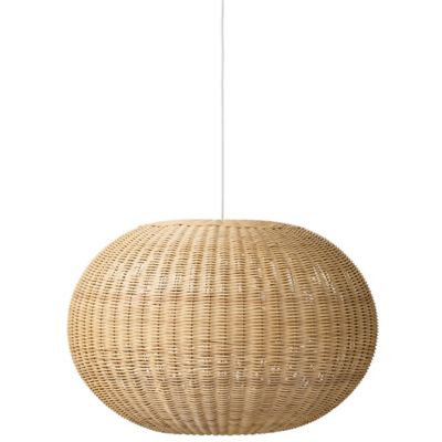 Sika Design Tangelo Natural Rattan Pendant Light Shade - Color: Brown - Siz