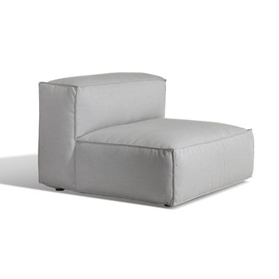 Skargaarden Asker Sofa Mid Section Large - Color: Grey - ASKML-LGS