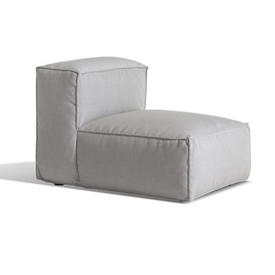 Skargaarden Asker Sofa Mid Section Small - Color: Grey - ASKMS-LGS