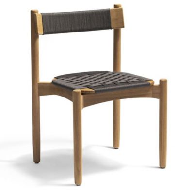 Skargaarden Koster Outdoor Dining Chair - Color: Brown - KOSDC-TDGR