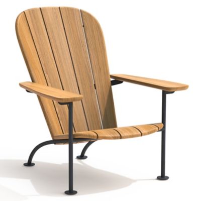 Skargaarden Boste Outdoor Lounge Chair - Color: Brown - BOSLC-T