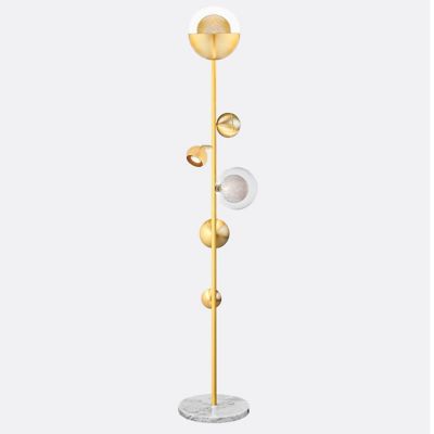 SKF2307033 Shakuff Bloom Floor Lamp - Color: Silver - BFL-KD- sku SKF2307033