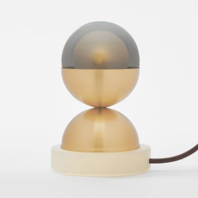 Shakuff Bloom Table Lamp - Color: Brass - Size: 1 light - BTS-KF4-BB-WO-GR/