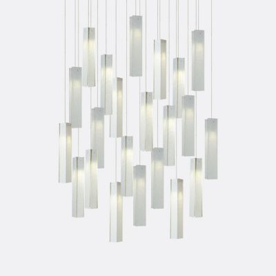 Shakuff Tanzania 22 LED Multi-Light Pendant Light - Color: White - TZ22-5MW