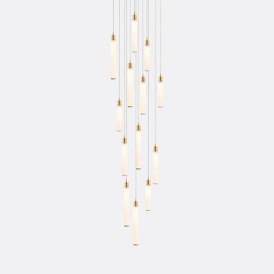 Shakuff White Candle 13 Multi-Light Pendant Light - Size: 13 light - WC13-5