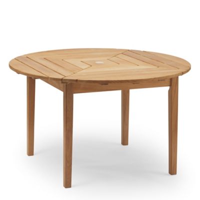 Fritz Hansen (Lightyears) Drachmann Outdoor Round Dining Table - Color: Bro