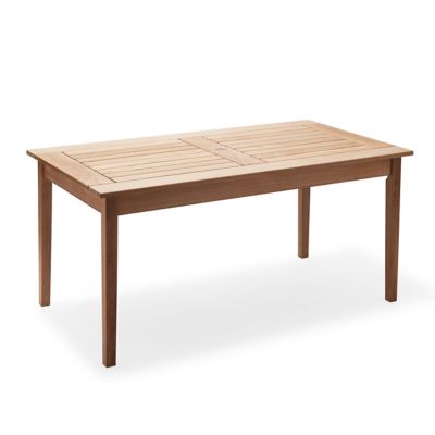 Fritz Hansen (Lightyears) Drachmann Outdoor Dining Table - Color: Brown - S