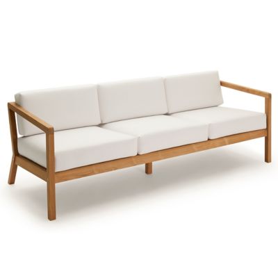 Fritz Hansen (Lightyears) Virkelyst Outdoor 3 Seater Sofa - Color: White - 