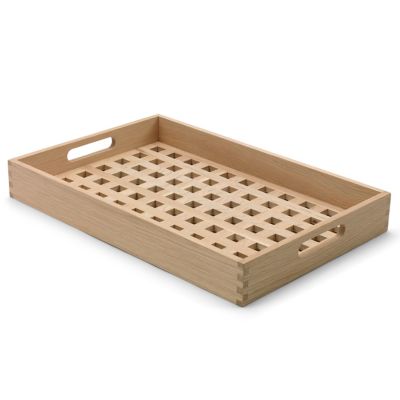 Fritz Hansen (Lightyears) Fionia Tray - Color: Brown - Size: Large - 160050