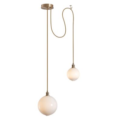 SkLO Drape Composition 1 Pendant Light - Color: Blue - Size: 2 light - LT18