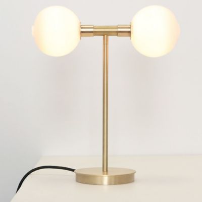 SKL2042747 SkLO Stem 2-Light Table Lamp - Color: Grey - Size: sku SKL2042747