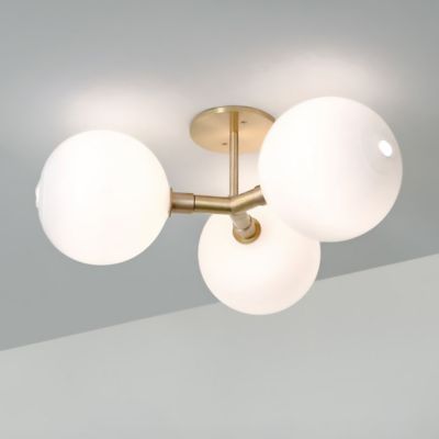 SKL2043681 SkLO Stem 3-Light Wall / Flushmount Light - Color: sku SKL2043681