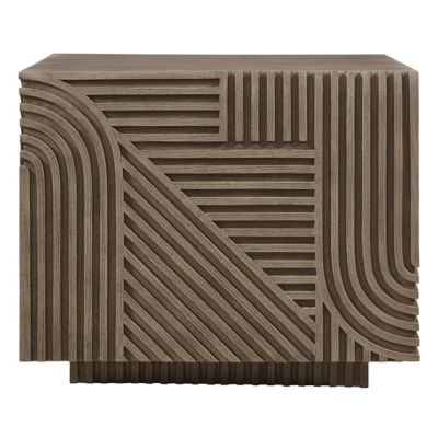 Seasonal Living Serenity Outdoor Textured Square Table - Color: Brown - S15