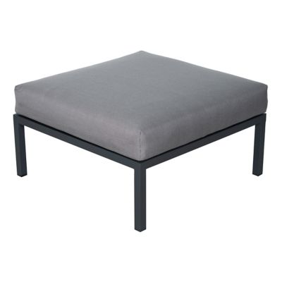 Seasonal Living Bahamian Sectional Outdoor Ottoman - Color: Grey - A6202022