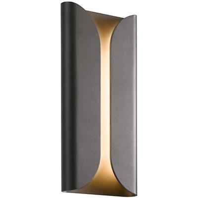 Folds Tall Indoor/Outdoor LED Wall Sconce