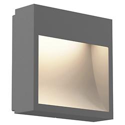 Square Curve Indoor/Outdoor LED Sconce