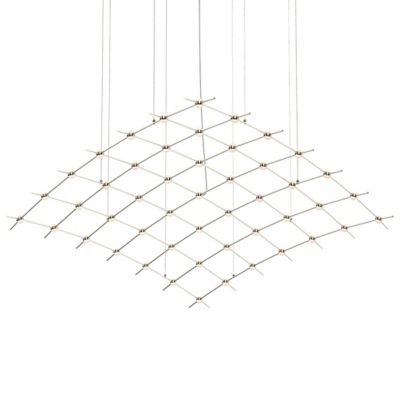 SONNEMAN Lighting Constellation Aquarius Major LED Chandelier - Color: Silv