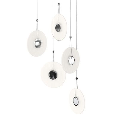 SONNEMAN Lighting Meclisse Multi-Light LED Pendant Light - Color: Silver - 