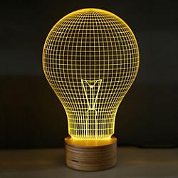 Yellow Bulb LED Table Lamp