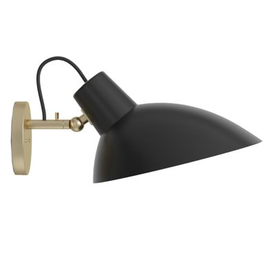 Astep VV Cinquanta Wall Sconce - Color: Black - Size: 1 light - ST-T02-W21-