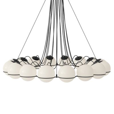 Astep Model 2109 Chandelier - Color: Black - Size: Large - ST-T08-S21-MGB0