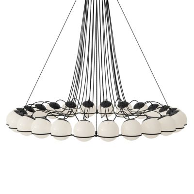 Astep Model 2109 Chandelier - Color: Black - Size: Small - ST-T08-S31-SOB0