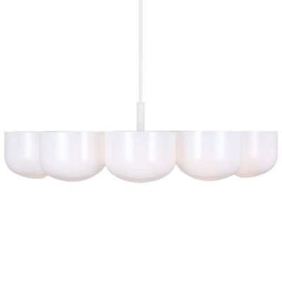 Visual Comfort Studio Cheverny Chandelier in White, Size: 10 light