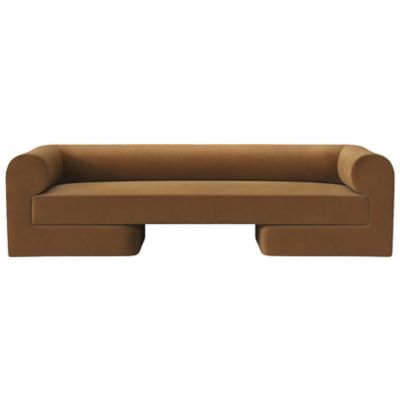 Sunpan Ionic Sofa - Color: Gold - 109734