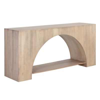 Sunpan Salma Console Table - Color: Wood tones - 110157