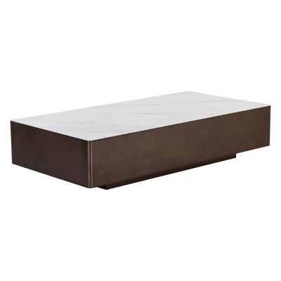 SUN2568485 Sunpan Lenay Coffee Table - Color: Bronze - 111315 sku SUN2568485