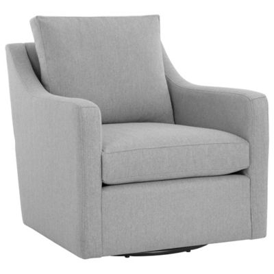 SUN2568537 Sunpan Brianna Swivel Lounge Chair - Color: Grey - sku SUN2568537