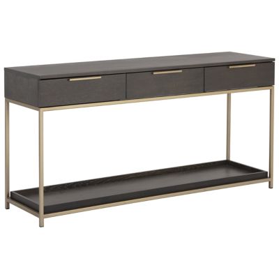 SUN2568747 Sunpan Rebel Console Table With Drawers - Color: G sku SUN2568747