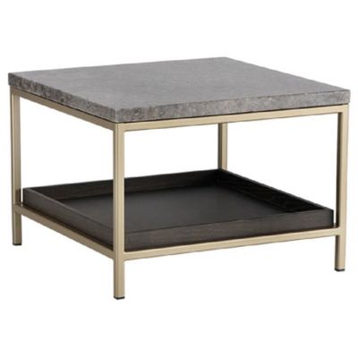 SUN2568899 Sunpan Arden Side Table - Color: Grey - 104617 sku SUN2568899