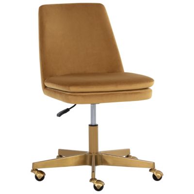 Sunpan Berget Office Chair - Color: Gold - 109792